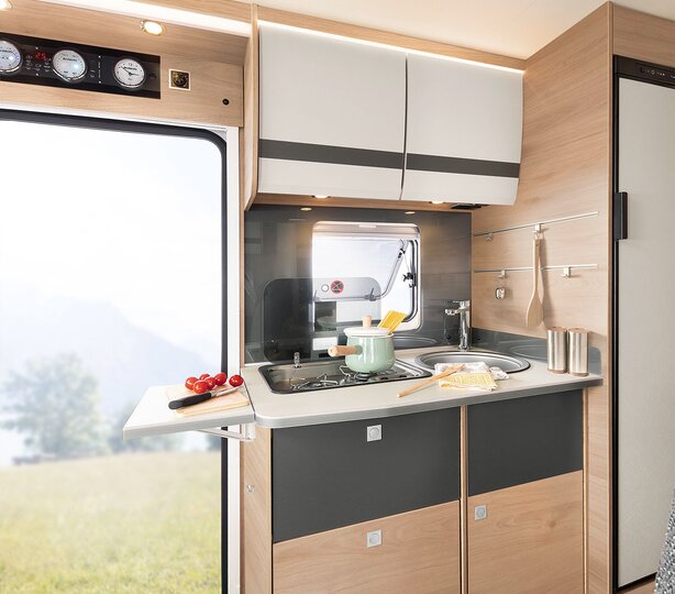 Dethleffs Globebus ACTIVE - Cucinare