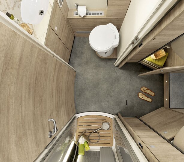 Dethleffs Globetrotter XL I - Bagno