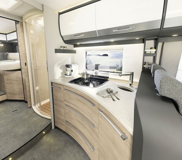 Dethleffs Globetrotter XL I - Cucinare