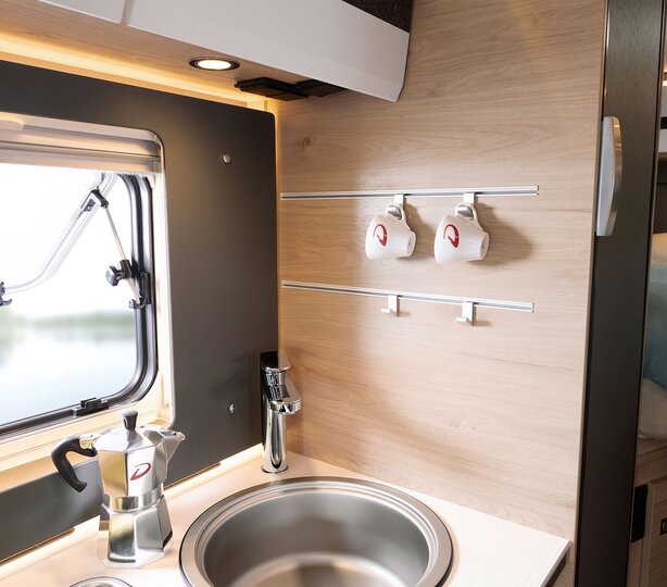 Dethleffs Globebus Camp ACTIVE - Cucinare